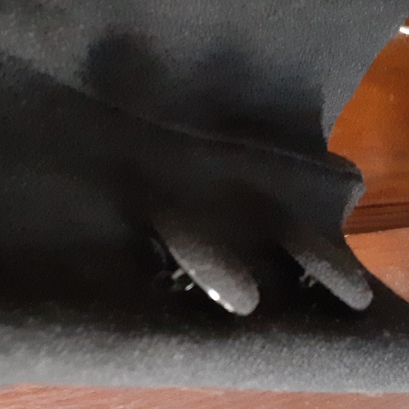 Gabiano Vintage 2pc Rhinestone suit sz 12 pit measures 20 inches skirt 28 inches - Picture 5 of 10